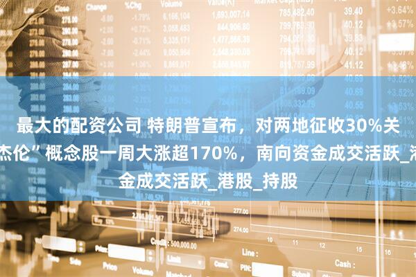 最大的配资公司 特朗普宣布，对两地征收30%关税！“周杰伦”概念股一周大涨超170%，南向资金成交活跃_港股_持股